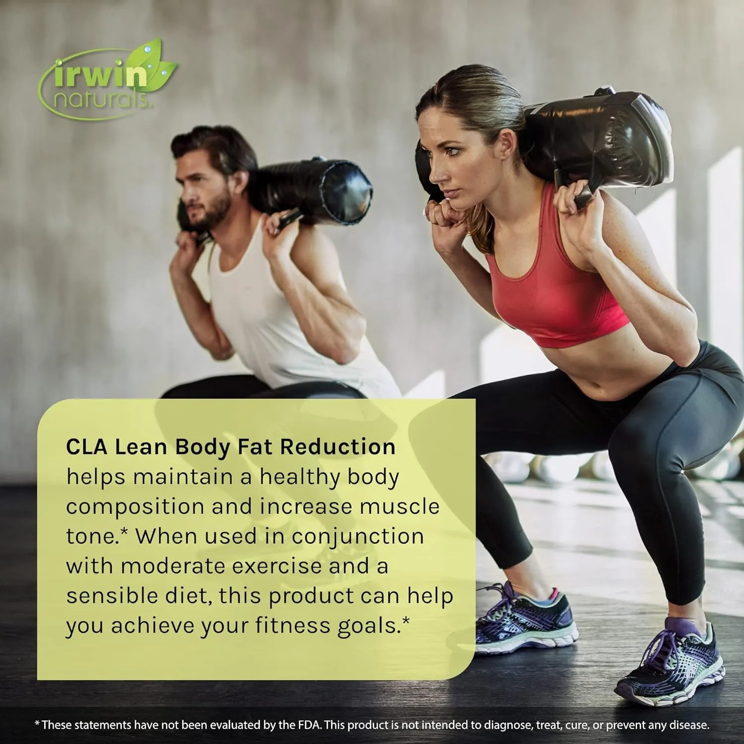 Irwin Naturals CLA Lean Body Fat Reduction High Potency Conjugated Linoleic Acid - Weight Management Supplement & Exercise Enhancement With Safflower & Coconut Oil - 80 Liquid Softgels