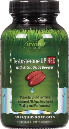 Irwin Naturals Testosterone Up Red 60 Sgels