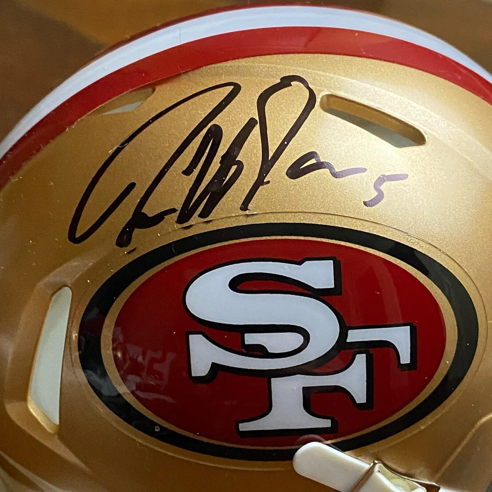 Jeff Garcia Autographed Signed 49ers Mini Helmet Beckett