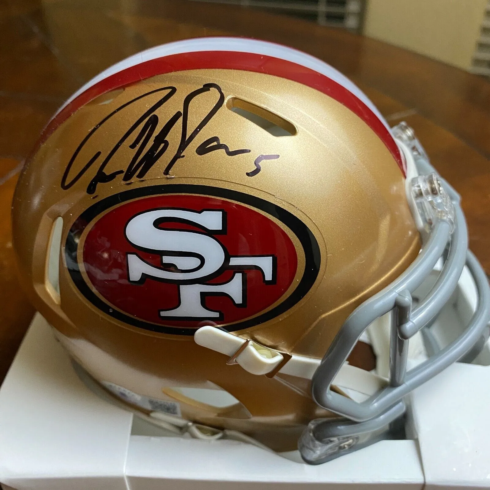 Jeff Garcia Autographed Signed 49ers Mini Helmet Beckett