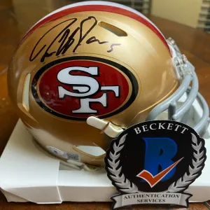 Jeff Garcia Autographed Signed 49ers Mini Helmet Beckett