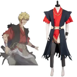 Jigoku Raku Choubei Aza Cosplay Costume Halloween Carnival Party Disguise Suit Hell‘s Paradise