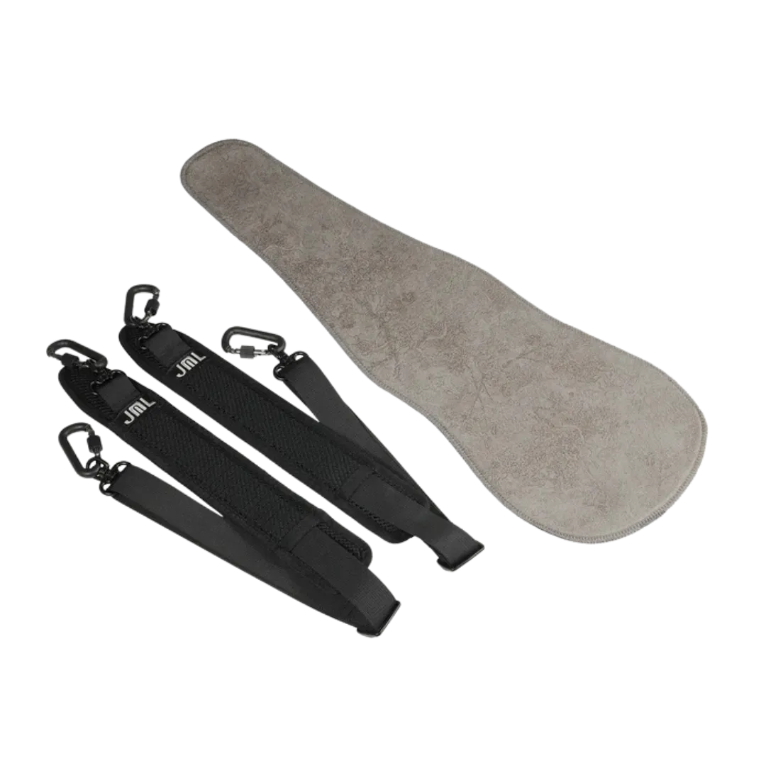 JML Carbon Fibre 1.5 Shaped Violin Case Garden Green 4/4