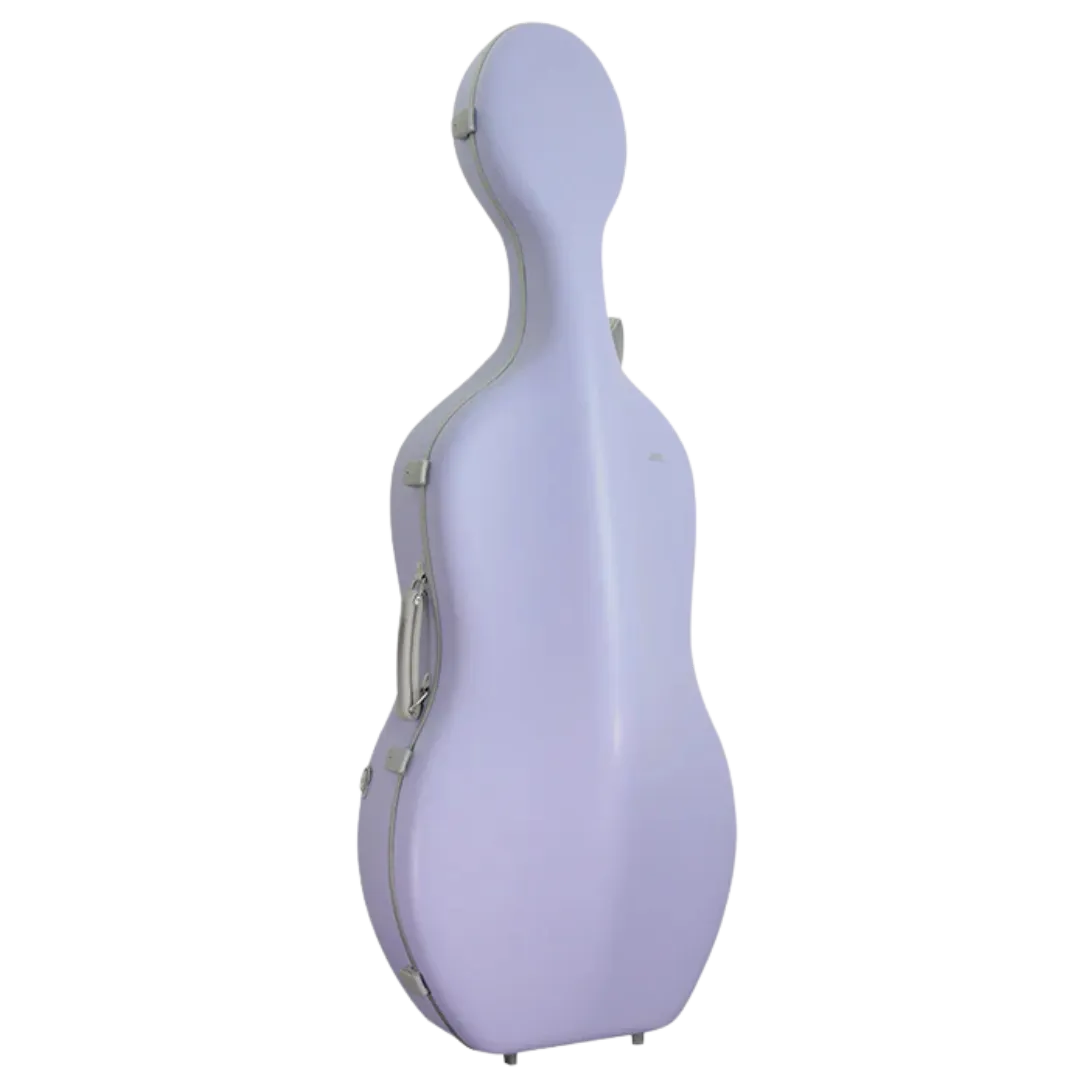 JML CL6 Carbon Fibre 2.9 Cello Case Twilight Purple 4/4