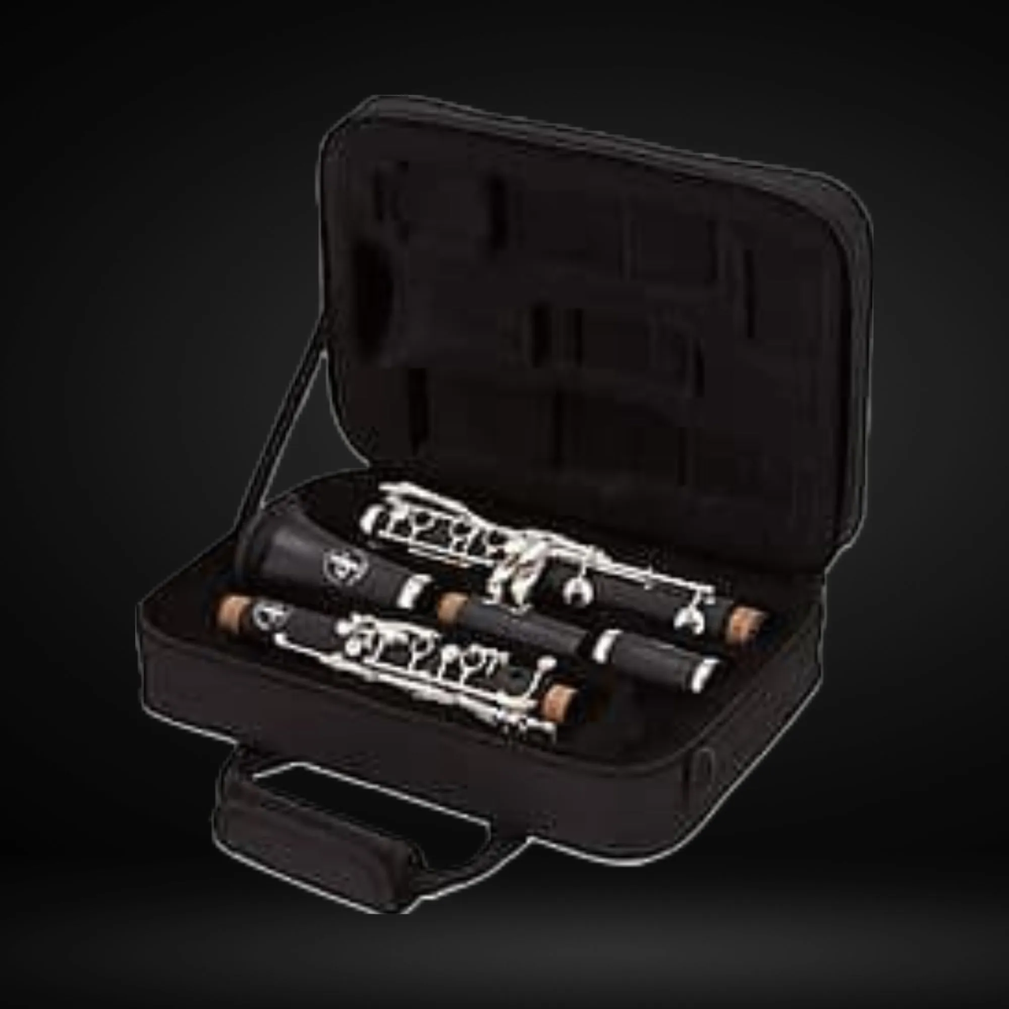 John Packer JP221 ABS Bb Clarinet w/Case, Silver Keys