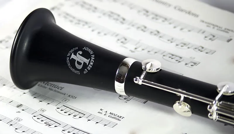 John Packer JP221 ABS Bb Clarinet w/Case, Silver Keys