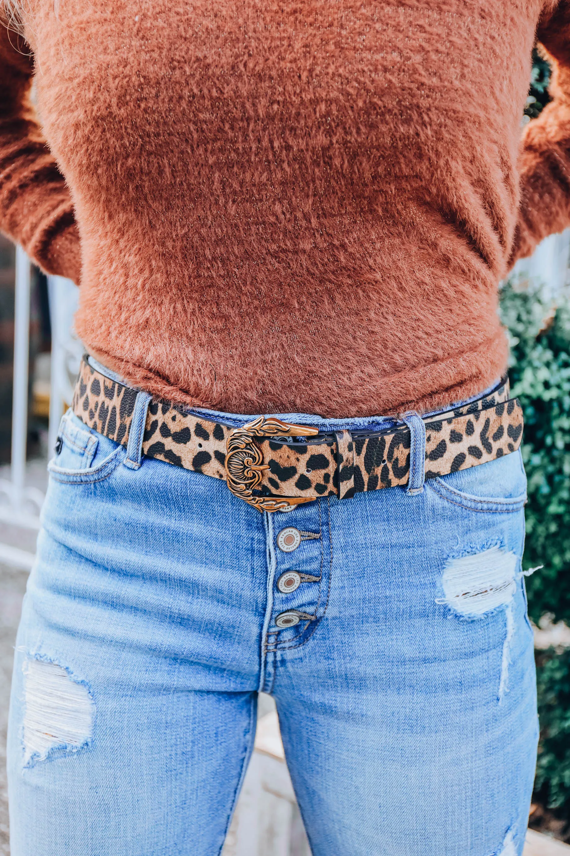 Kait Leopard Belt