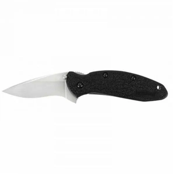 Kershaw Scallion Framelock Blackwash Knife