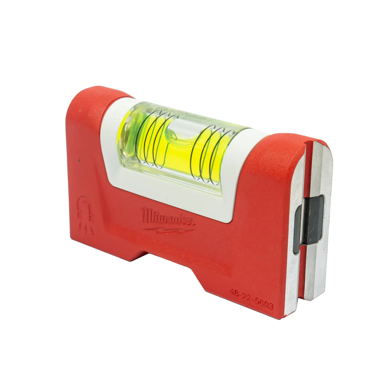 Kompakt-Wasserwaage Torpedo 7,6 cm (Magnetisch, Sharpsite Libelle, V-Nut, Messgenauigkeit 0,029° - 0,5 mm/m)