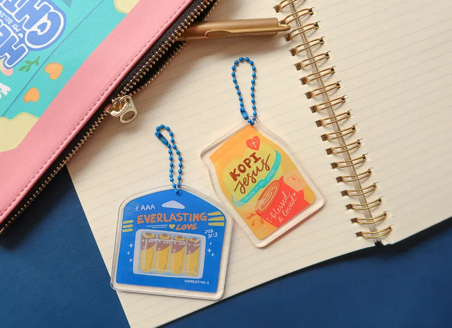 Kopi Jesus Coffee {Acrylic Keychain}