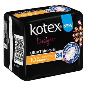 Kotex Ultra Normal   Wings 10 Designer