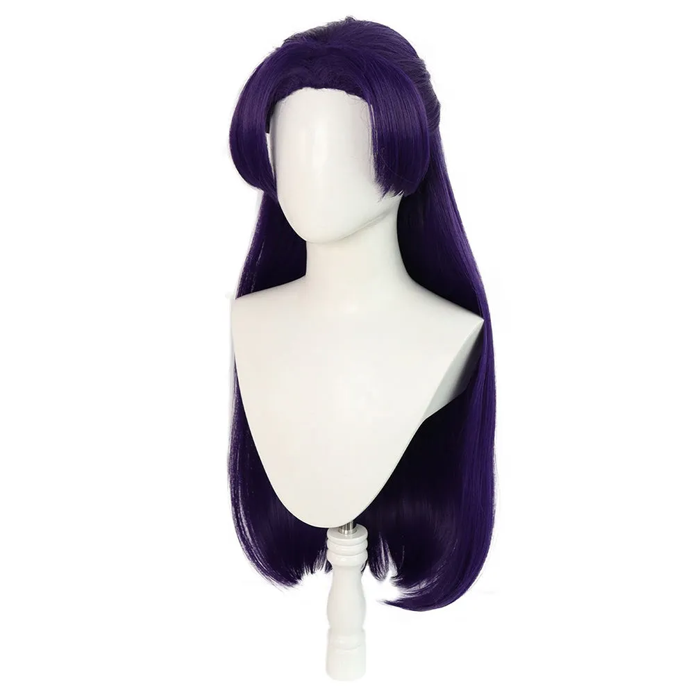 Kusuriya No Hitorigoto Jinshi Anime Character Cosplay Purple Wig Heat Resistant Synthetic Hair Accessories Props