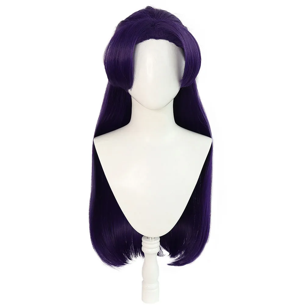 Kusuriya No Hitorigoto Jinshi Anime Character Cosplay Purple Wig Heat Resistant Synthetic Hair Accessories Props