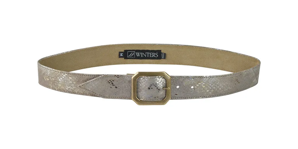 Kylie Python Belt