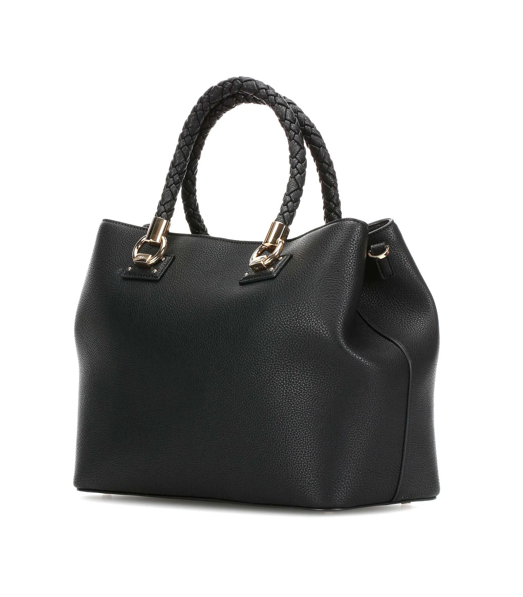 L Satchel Double Zip - Nero