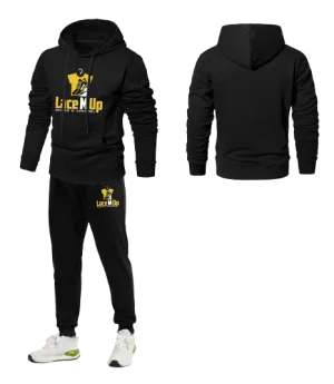 LaceMup Designer Tracksuit gold/black