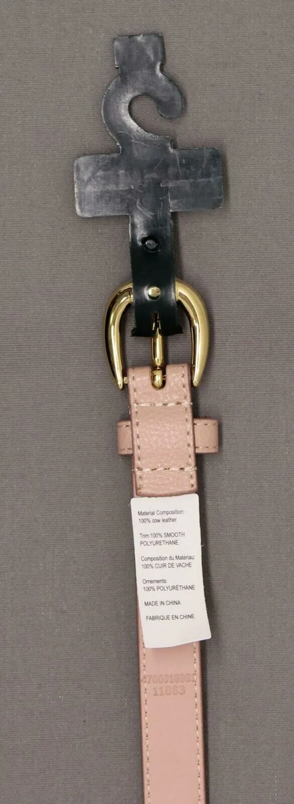 Lauren by Ralph Lauren Women's Bennington Skinny Leather Belt