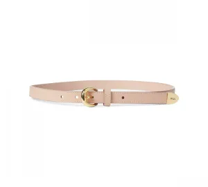 Lauren by Ralph Lauren Women's Bennington Skinny Leather Belt