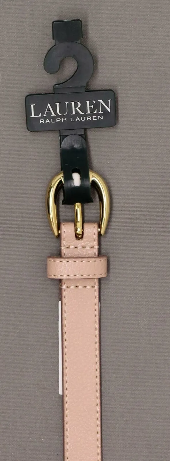 Lauren by Ralph Lauren Women's Bennington Skinny Leather Belt
