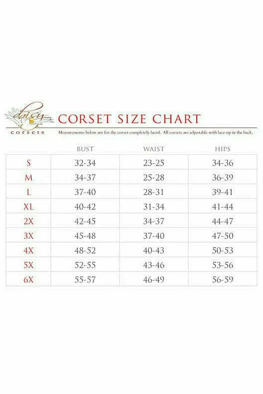 Lavish White Lace Corset Belt Cincher
