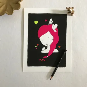 Layla, Night - Love Series (Mini Print)