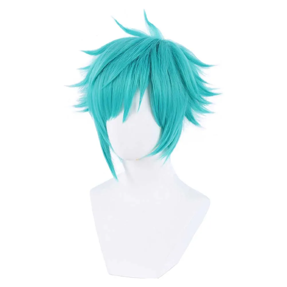 League of Legends Aphelios Heartsteel Cosplay Wig Heat Resistant Synthetic Hair Props