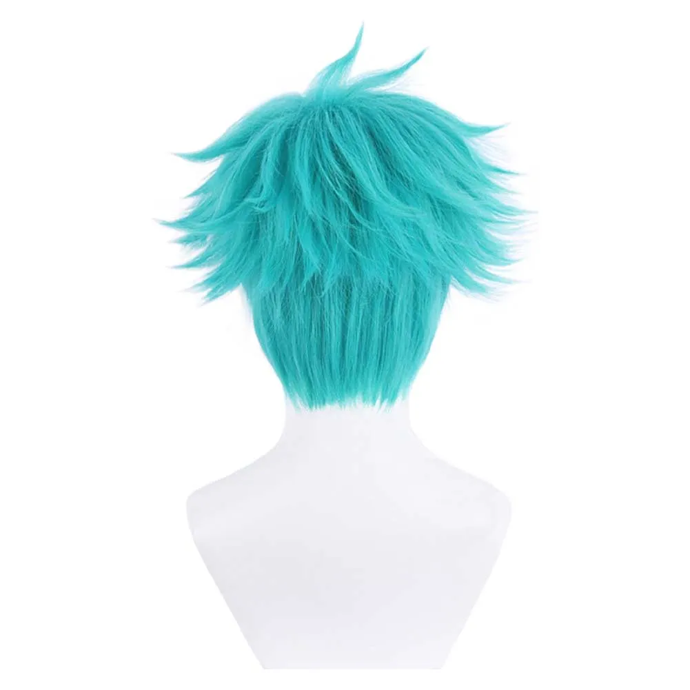 League of Legends Aphelios Heartsteel Cosplay Wig Heat Resistant Synthetic Hair Props