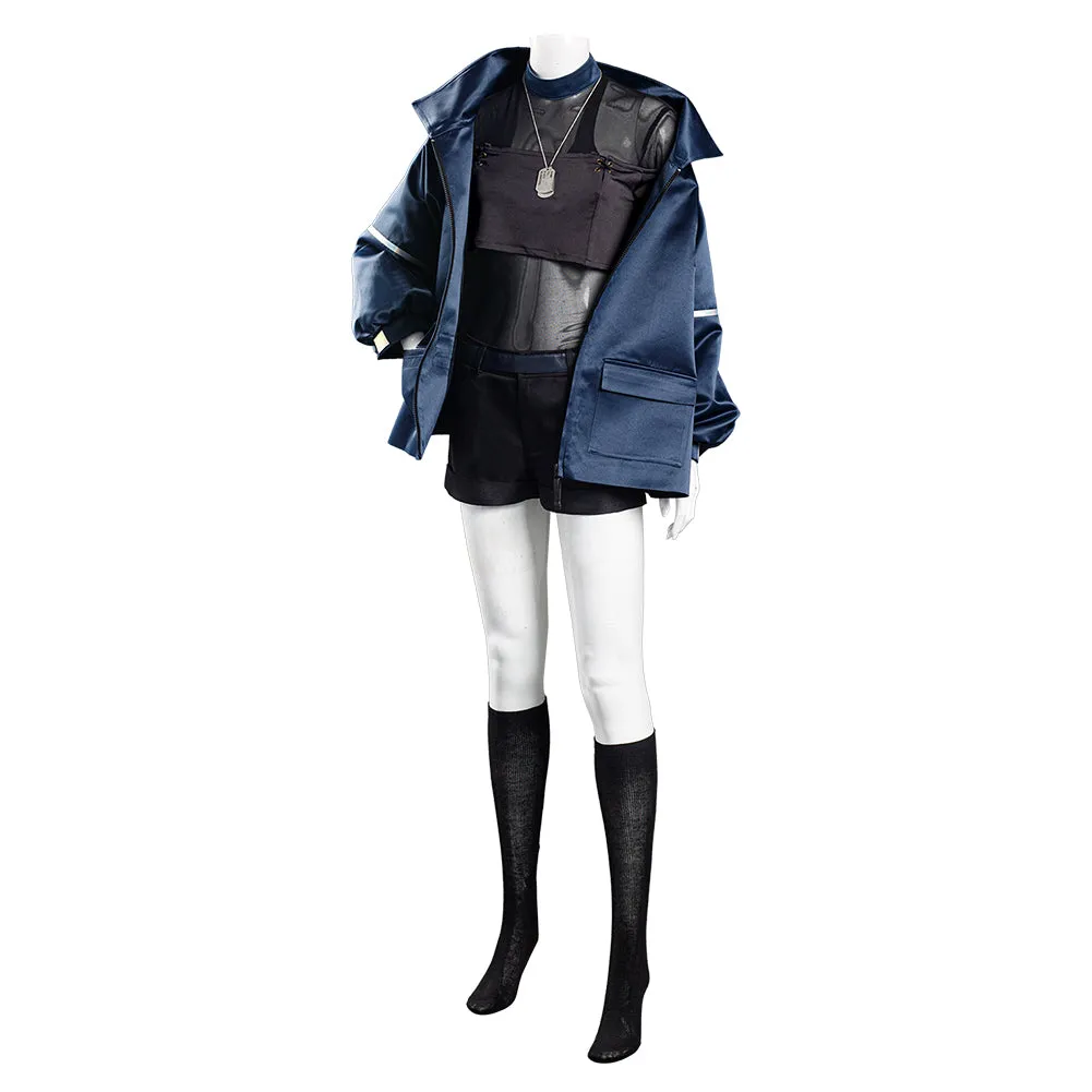 League of Legends LOL KDA Groups Halloween Carnival Suit Akali The Rogue Assassin Cosplay Costume Coat Vest Outfit