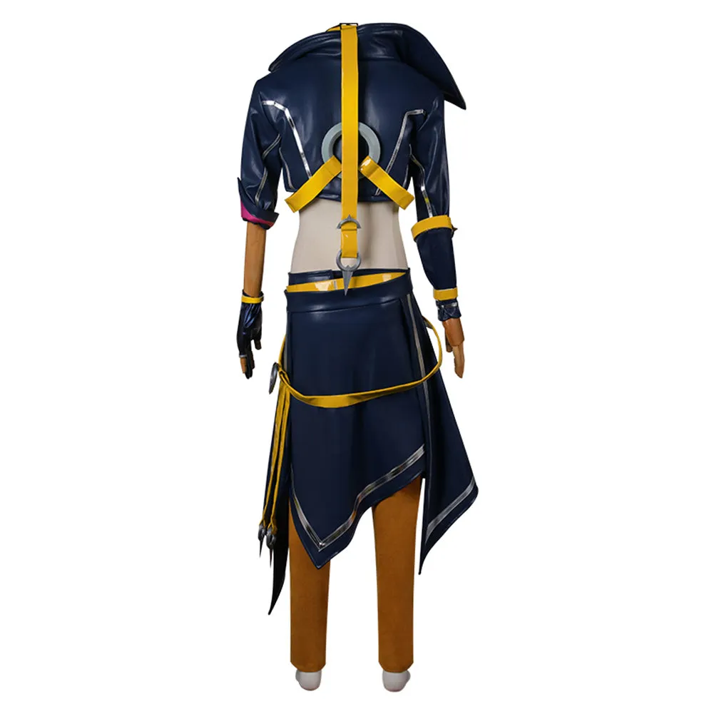 League of Legends Shieda Kayn The Shadow Reaper Heartsteel Cosplay Costume Outfits