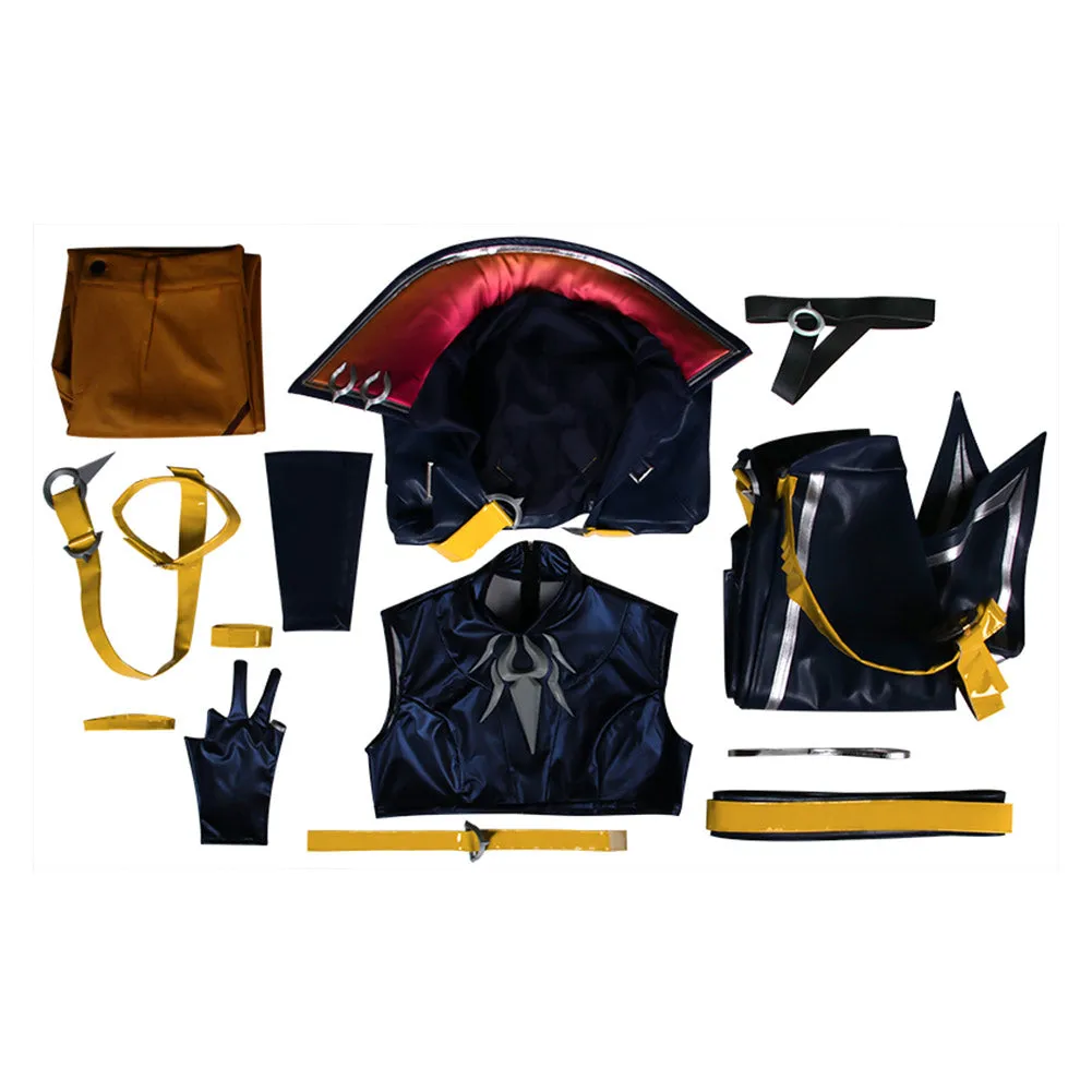 League of Legends Shieda Kayn The Shadow Reaper Heartsteel Cosplay Costume Outfits