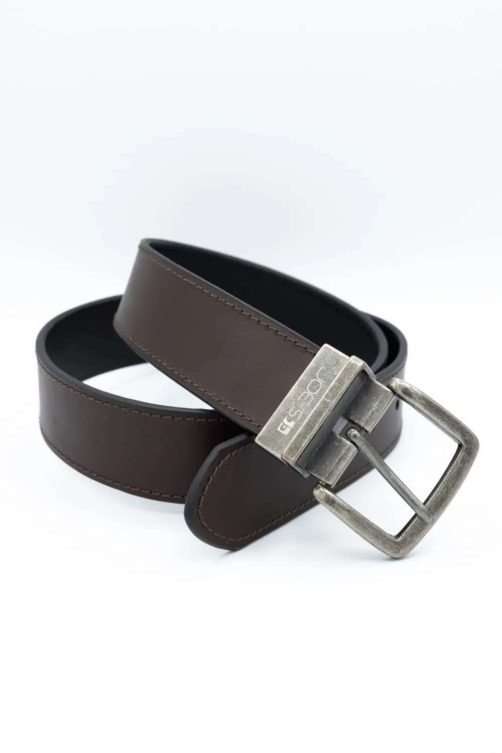 Leather Reversible Belt for Men in Brown/Black | 86824-BROWNBLACK