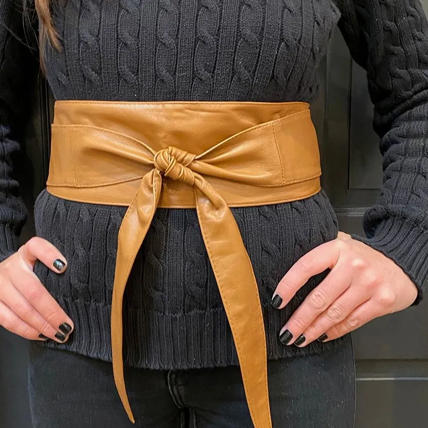 Leather Wrap Belt