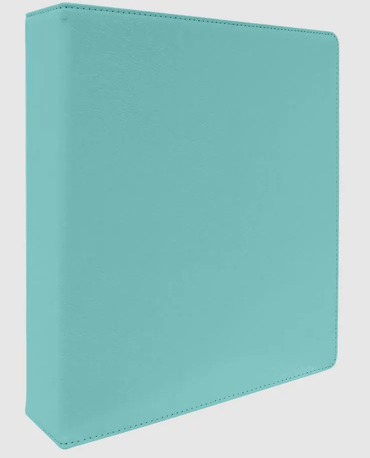 Leatherette 3 Ring Binder with 2" Slant D Rings