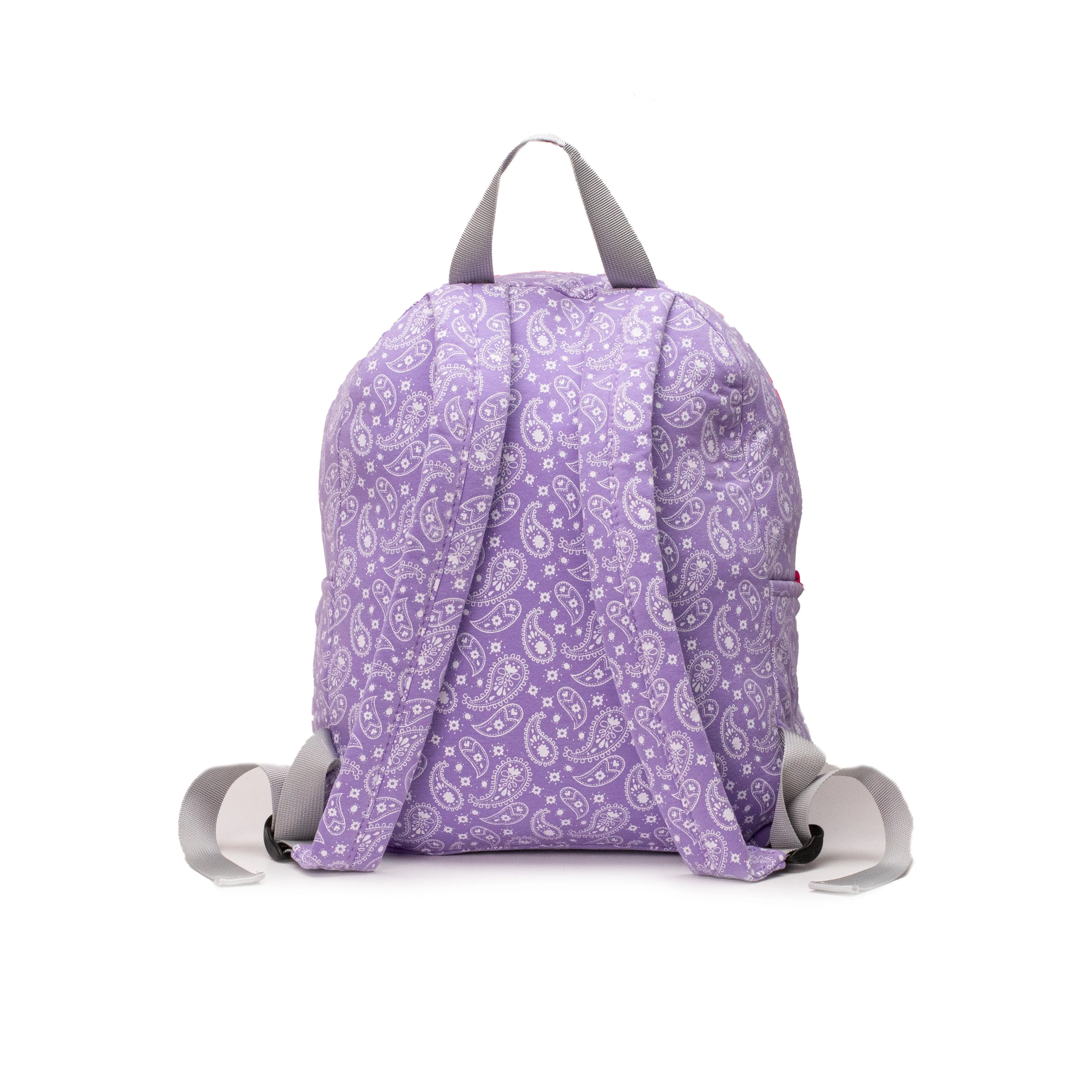 Lilac Paisley Backpack