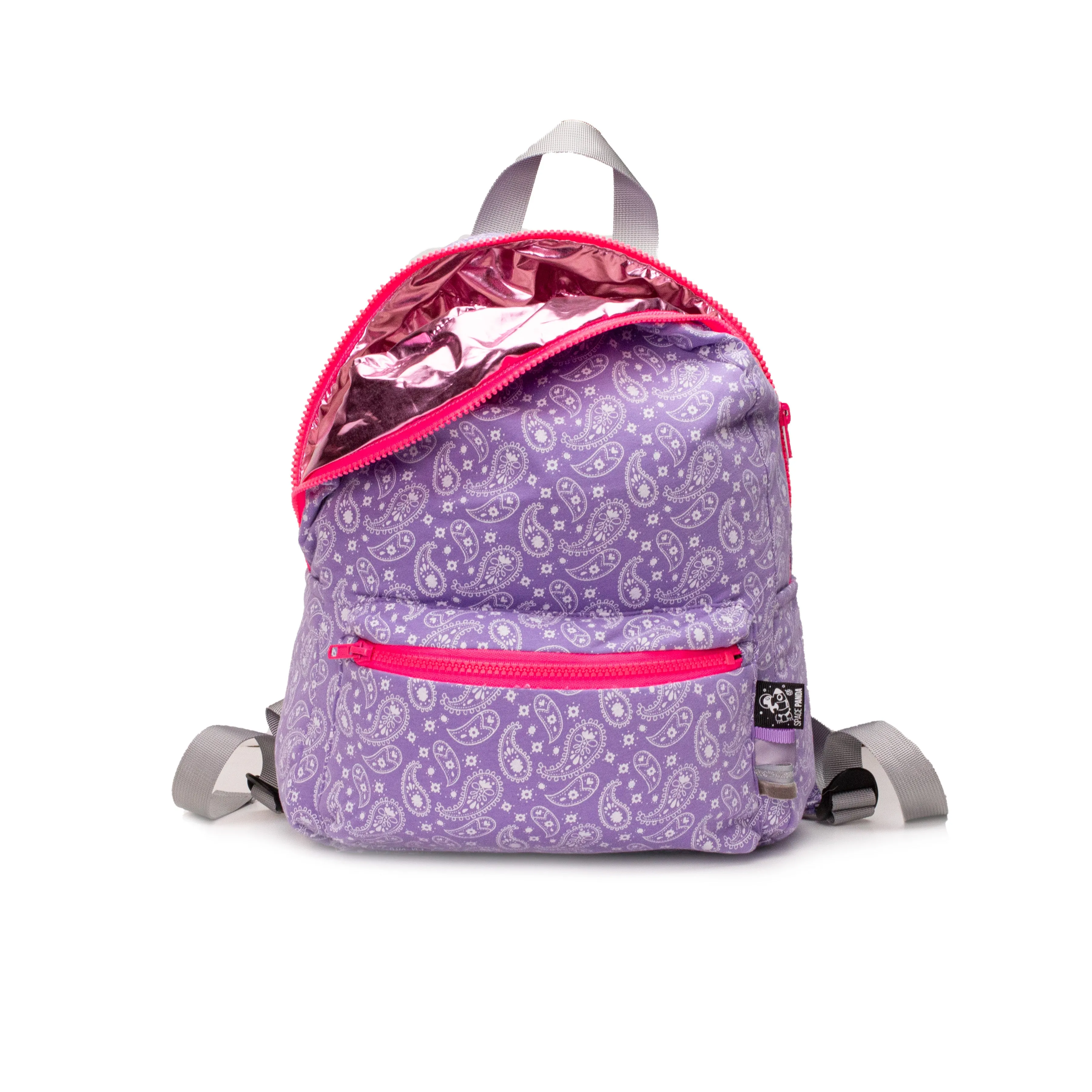 Lilac Paisley Backpack