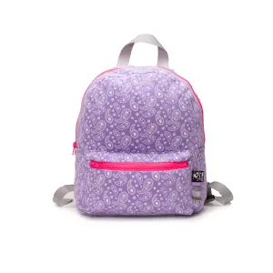 Lilac Paisley Backpack
