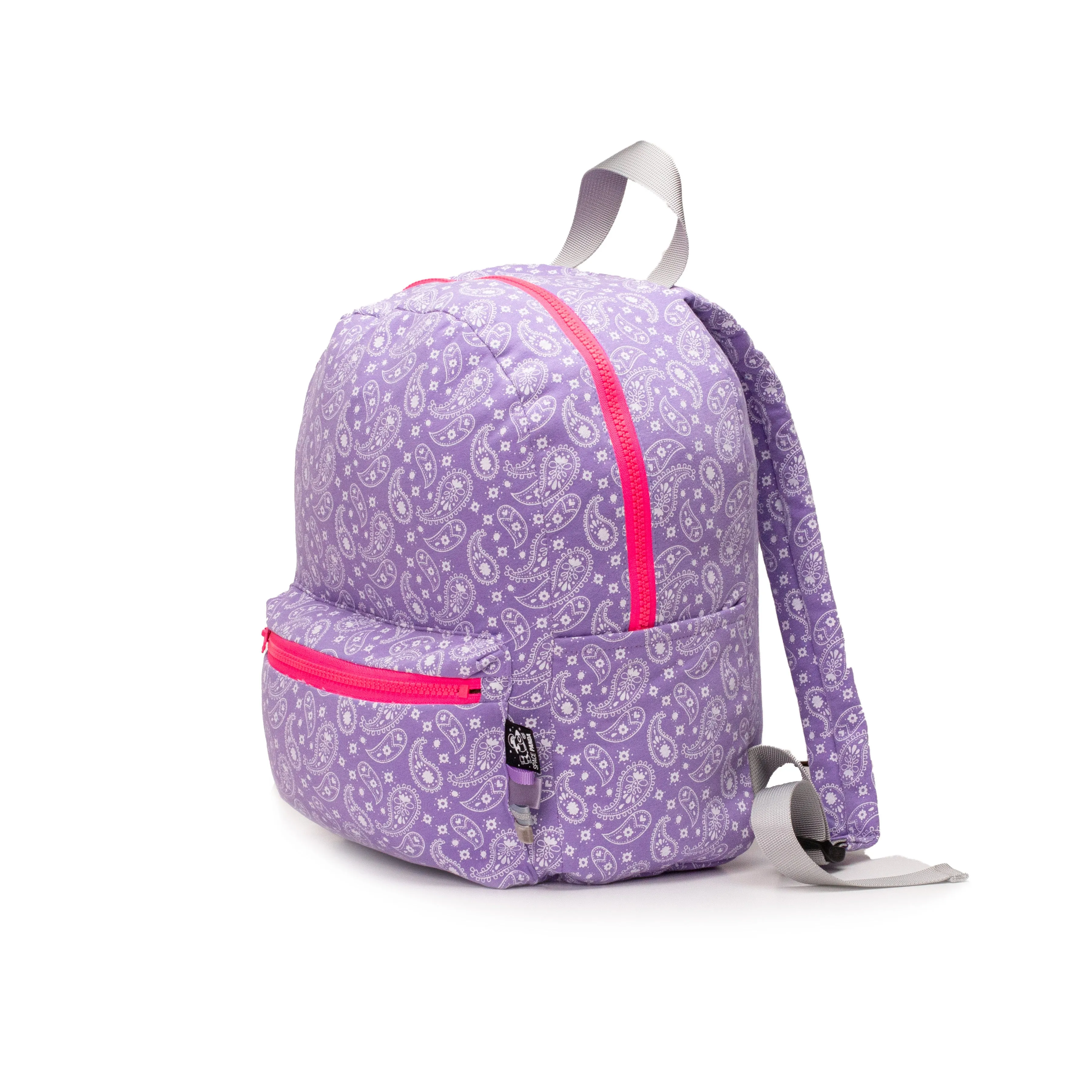 Lilac Paisley Backpack