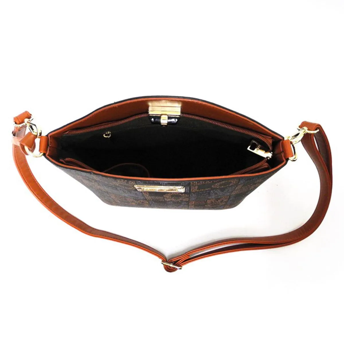 LOEM switch lock signature cross-body shoulder Bag wallet set Designer pockets