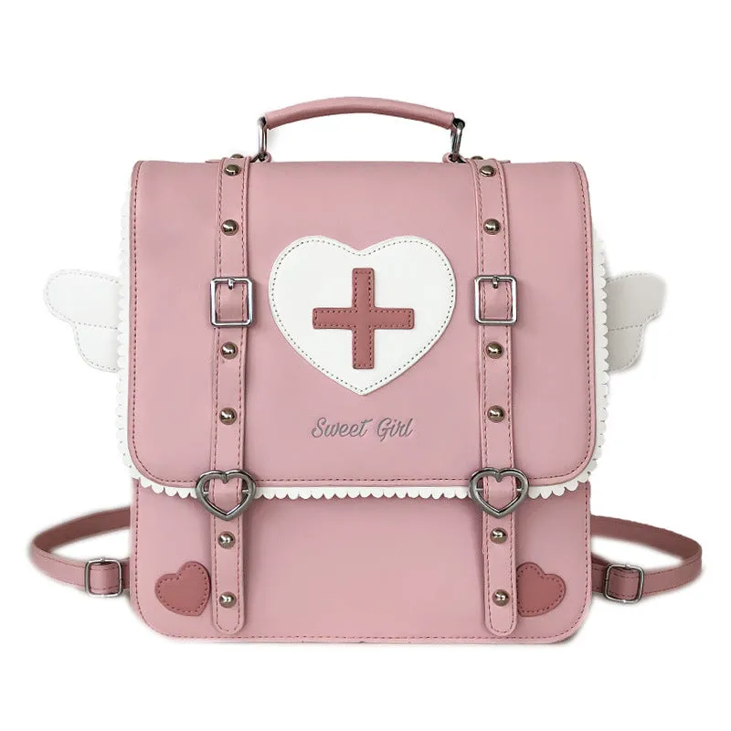 Lolita Winged Heart Backpack