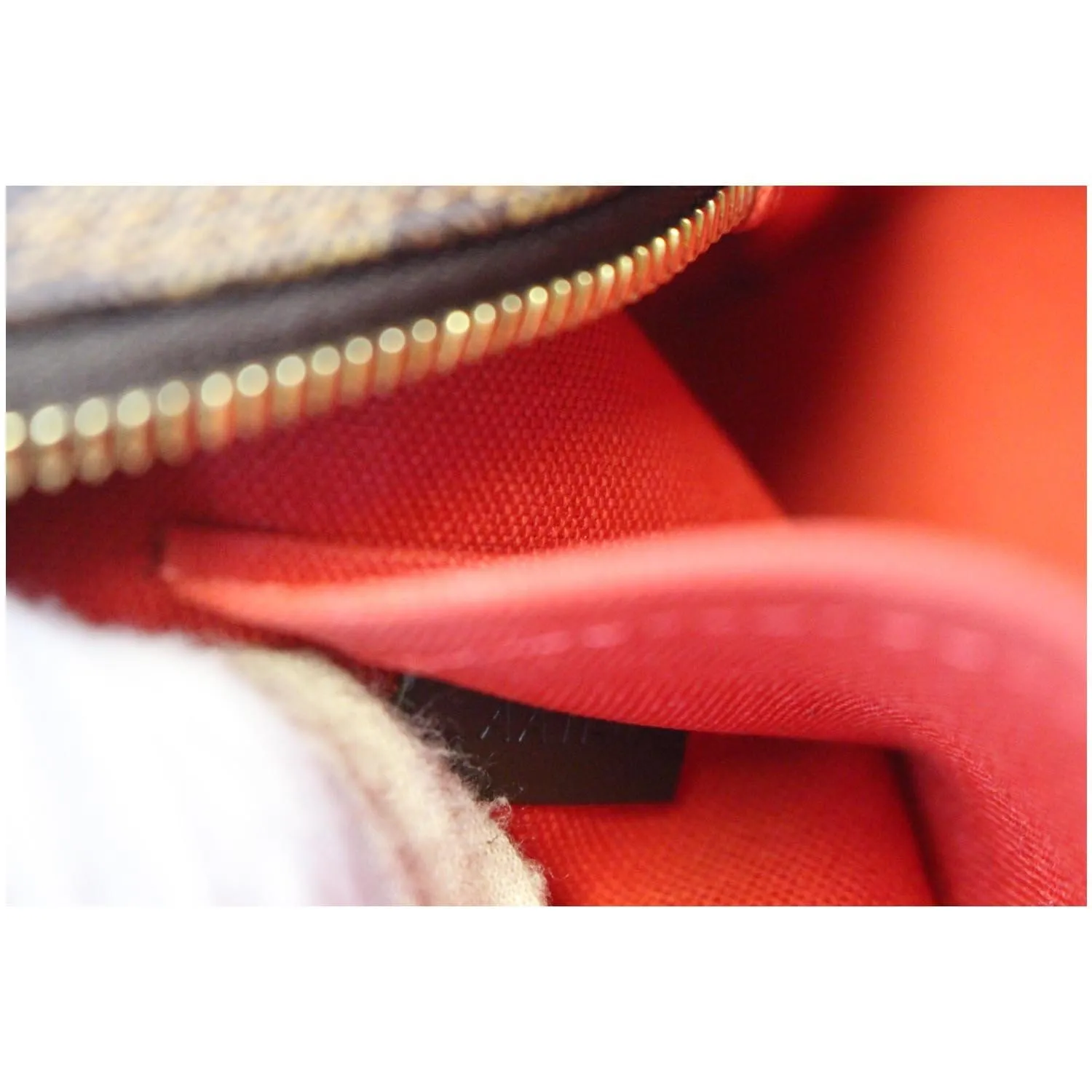 LOUIS VUITTON Alma BB Damier Ebene Satchel Crossbody Bag