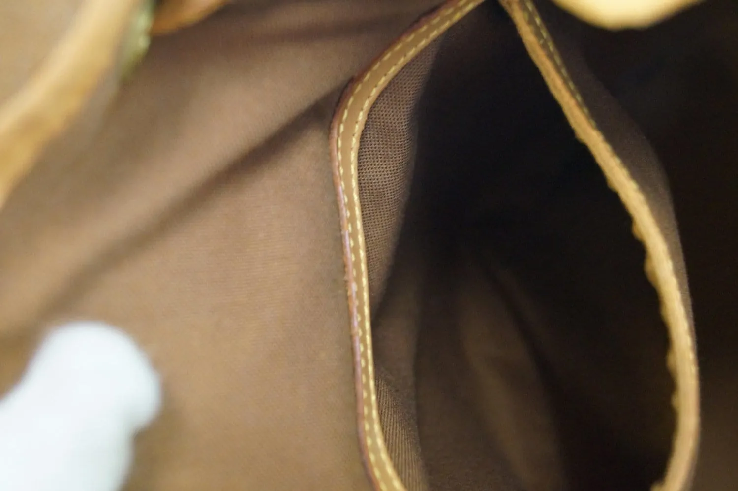 LOUIS VUITTON Backpack Bag Monogram Brown Montsouris GM