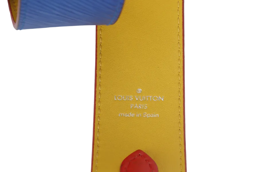 LOUIS VUITTON BANDOULIERE STRAP (J02298) MULTICOLOR WITH DUST COVER AND BOX