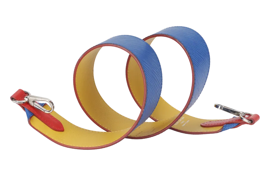 LOUIS VUITTON BANDOULIERE STRAP (J02298) MULTICOLOR WITH DUST COVER AND BOX