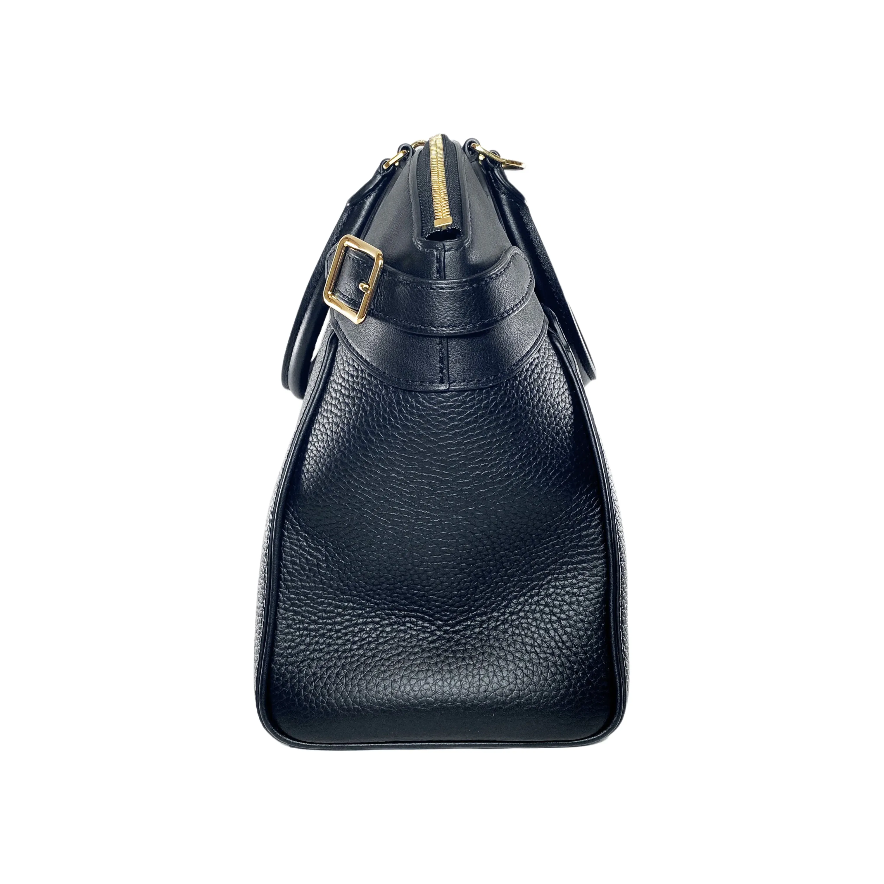 Louis Vuitton Black Taurillon Vendome Lock It MM