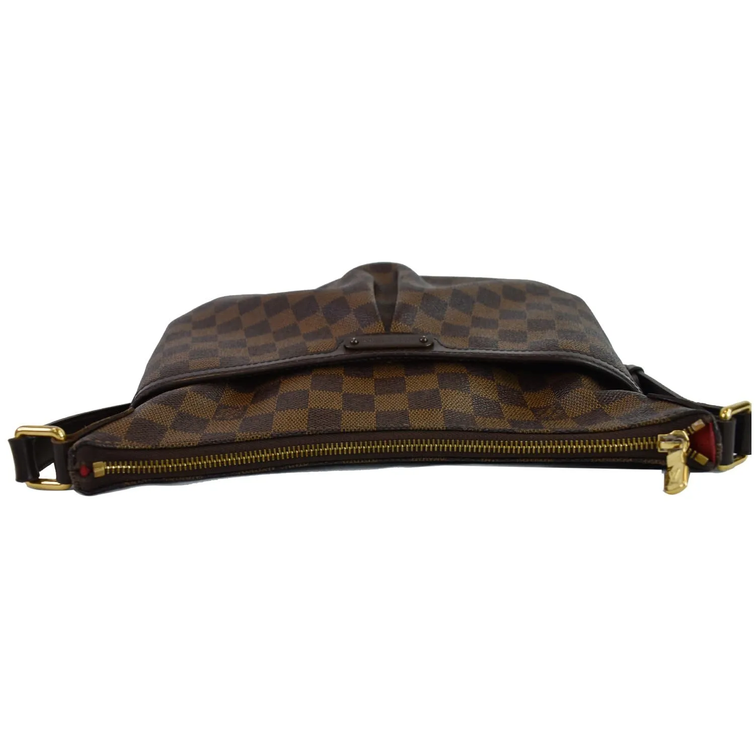 LOUIS VUITTON Bloomsbury PM Damier Ebene Crossbody Bag Brown