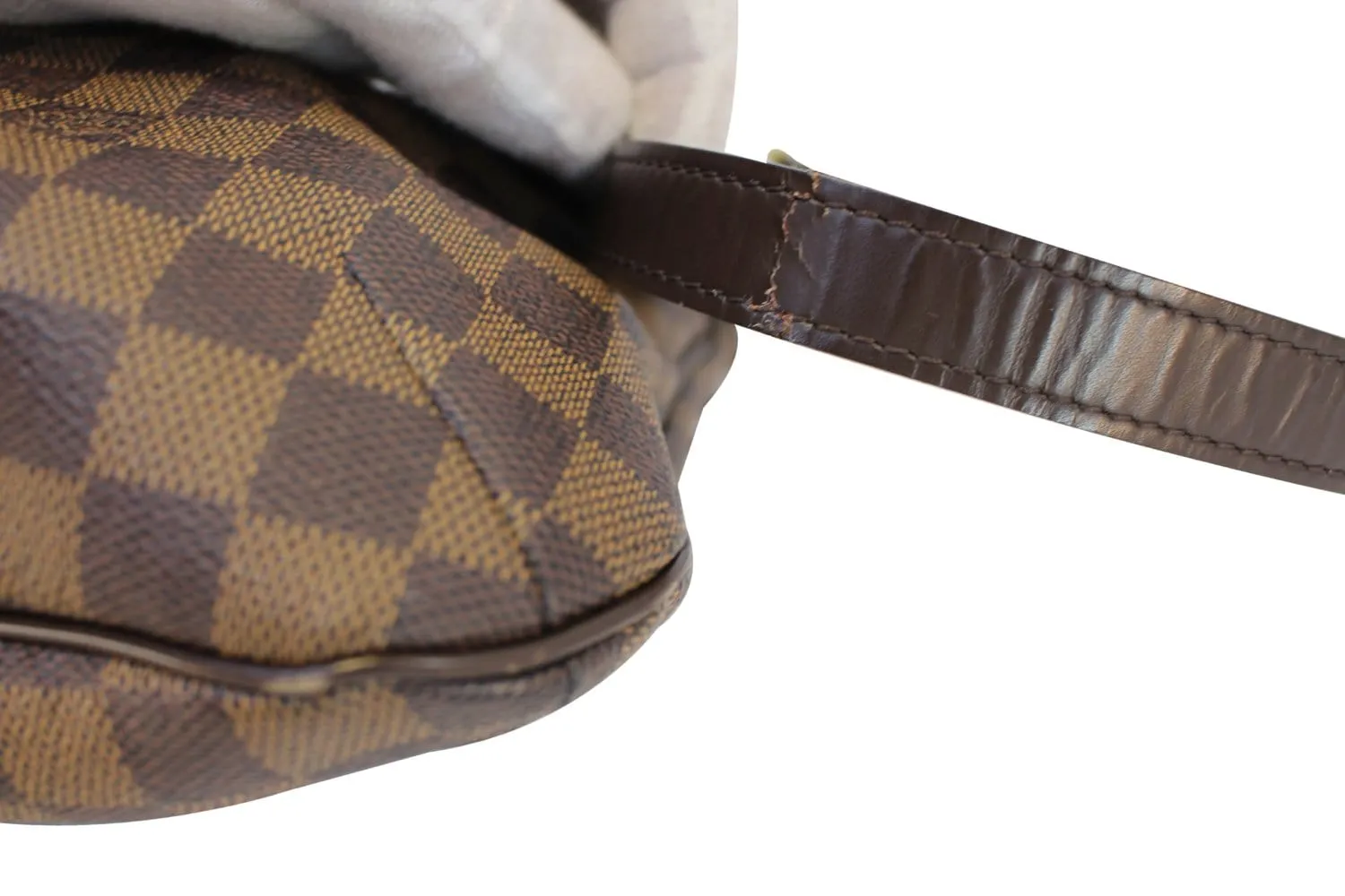 LOUIS VUITTON Bloomsbury PM Damier Ebene  Crossbody Bag