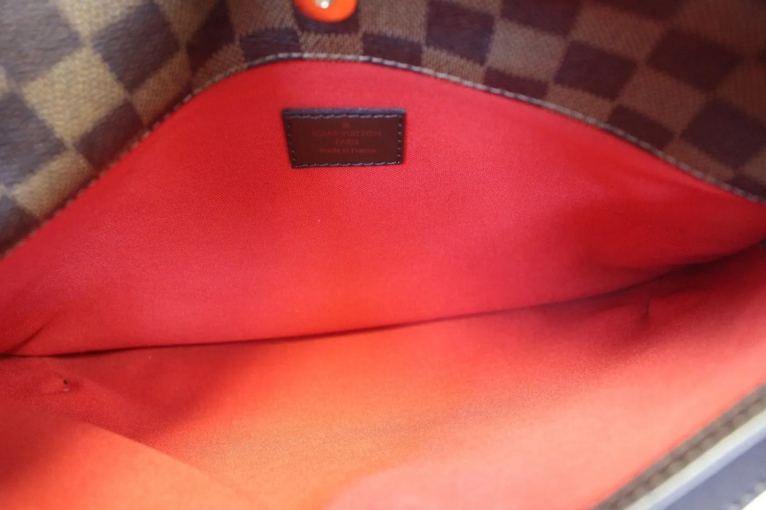 LOUIS VUITTON Bloomsbury PM Damier Ebene  Crossbody Bag