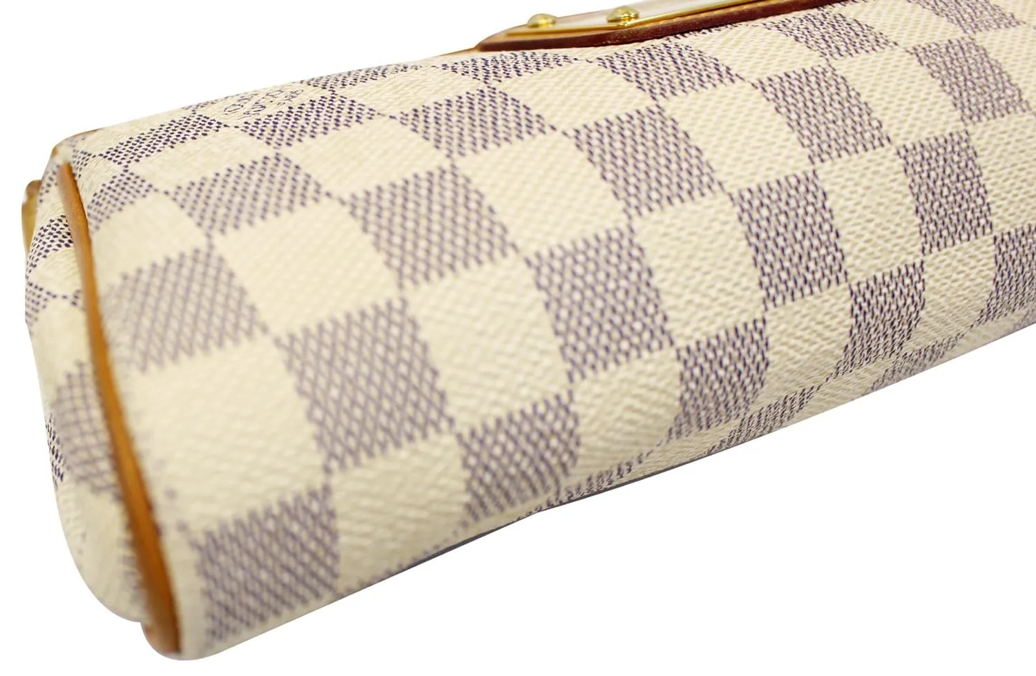 LOUIS VUITTON Damier Azur Eva Clutch Crossbody Bag