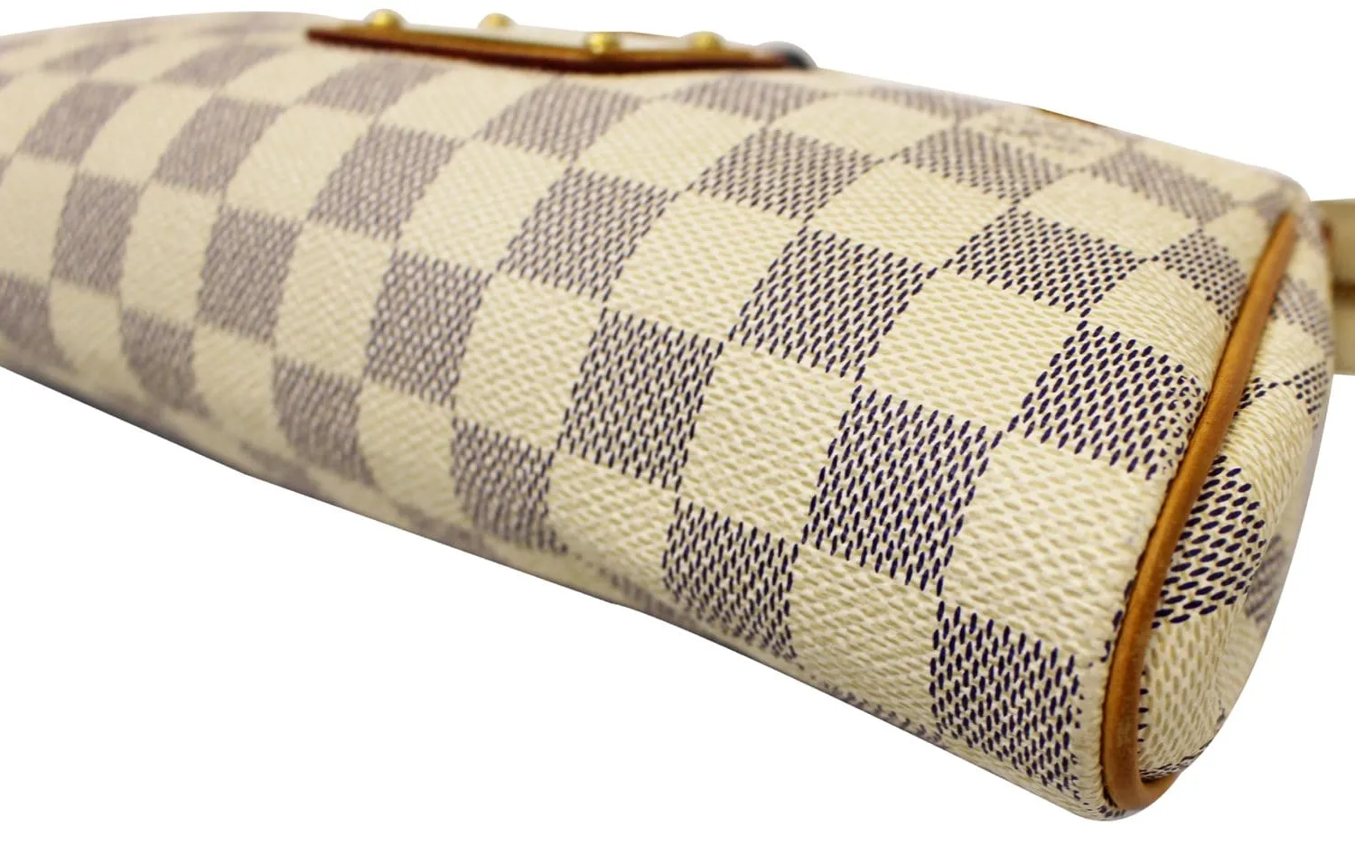 LOUIS VUITTON Damier Azur Eva Clutch Crossbody Bag