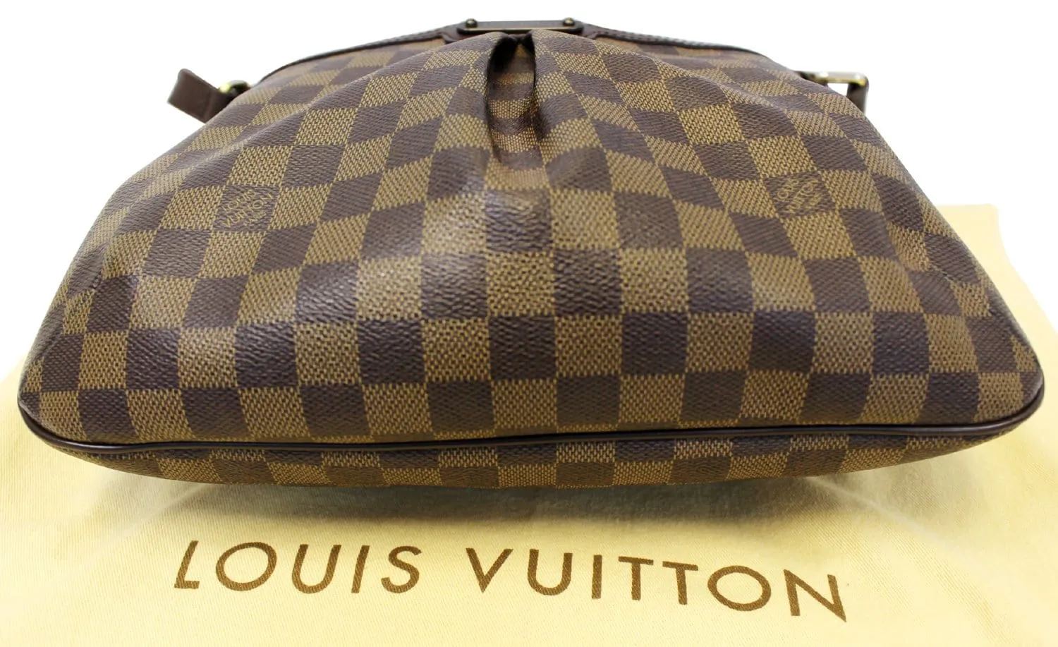 LOUIS VUITTON Damier Ebene Bloomsbury PM Crossbody Bag